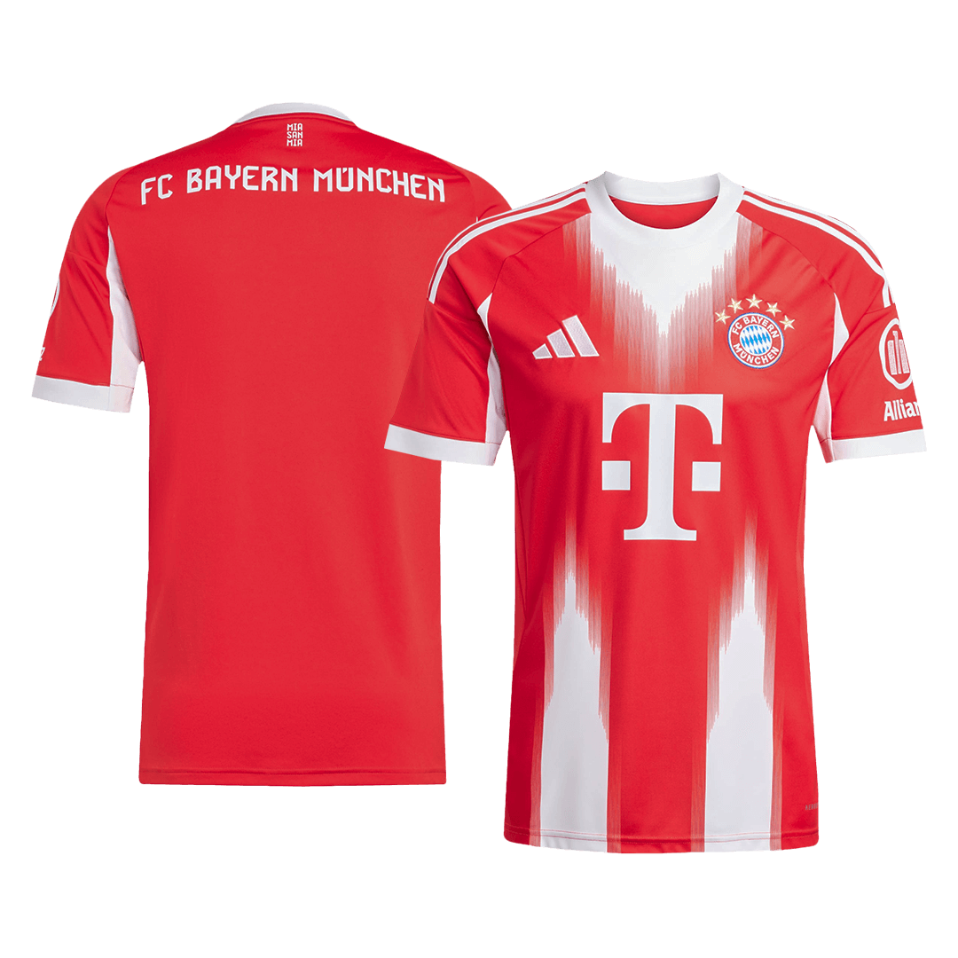 Bayern Munich Home Soccer Jersey 2025/26 Red