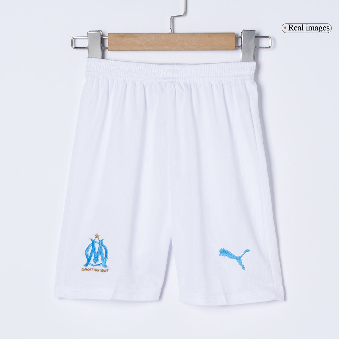 Marseille Kid's Home Kit - Jersey+Shorts 2025/26