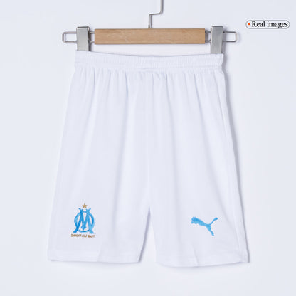 Marseille Kid's Home Kit - Jersey+Shorts 2025/26