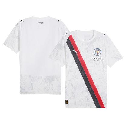 Manchester City KidSuper Soccer Jersey 2025/26 White - Club World Cup