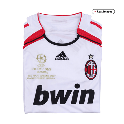 AC Milan 2006/07 Away Retro Soccer Jersey - UCL