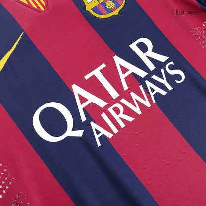 Barcelona MESSI #10 2014/15 Retro Home Soccer Jersey