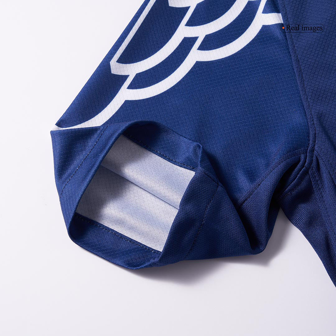 PSG Fourth Away Soccer Jersey Kit (Jersey+Shorts) 2024/25 Navy