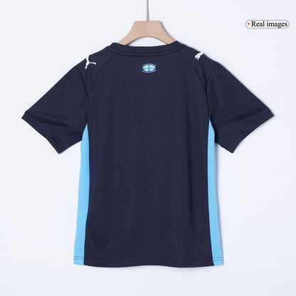 Marseille Kid's Away Kit - Jersey+Shorts 2025-26