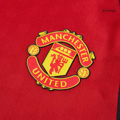ŠEŠKO #30 Manchester United Home Player Version Soccer Jersey 2025/26