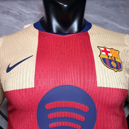 Blaugrana Fourth Away Player Version Soccer Jersey 2026/27