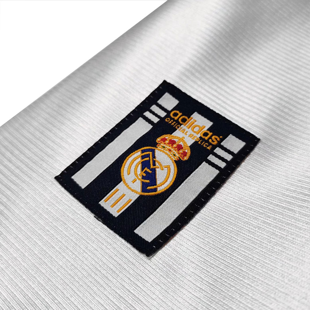 Real Madrid 1998/00 Home Retro Soccer Jersey