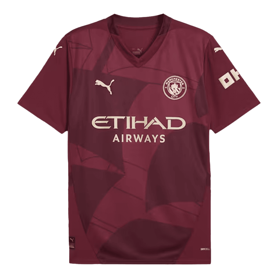 HAALAND #9 Manchester City Third Away Soccer Jersey 2024/25 - UCL