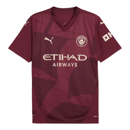 HAALAND #9 Manchester City Third Away Soccer Jersey 2024/25 - UCL