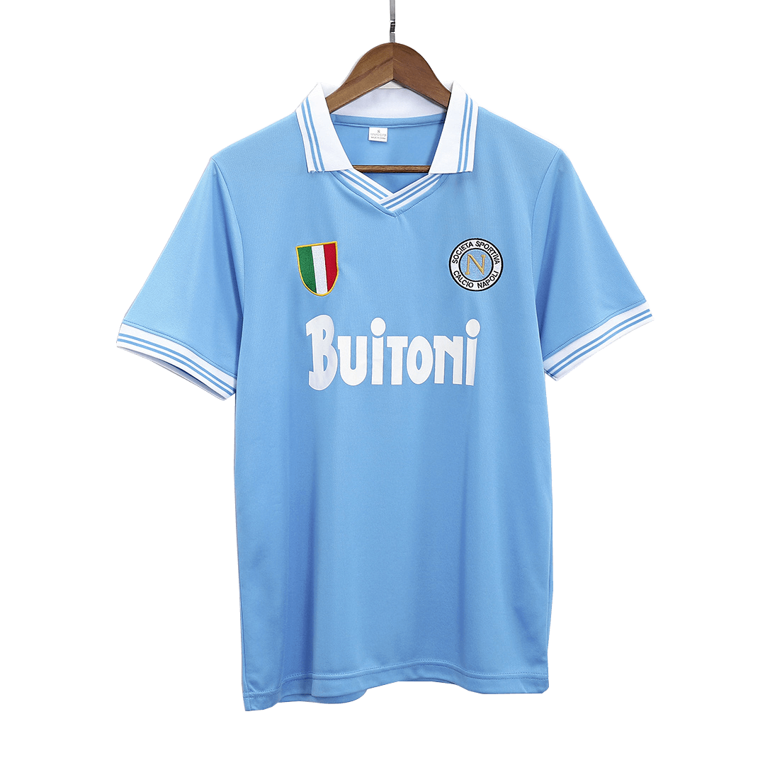 Napoli 1986/87 Home Retro Football Jersey