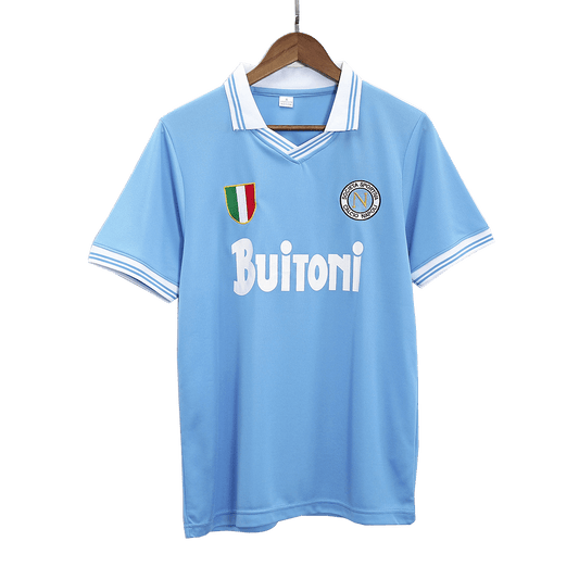 Napoli 1986/87 Home Retro Football Jersey