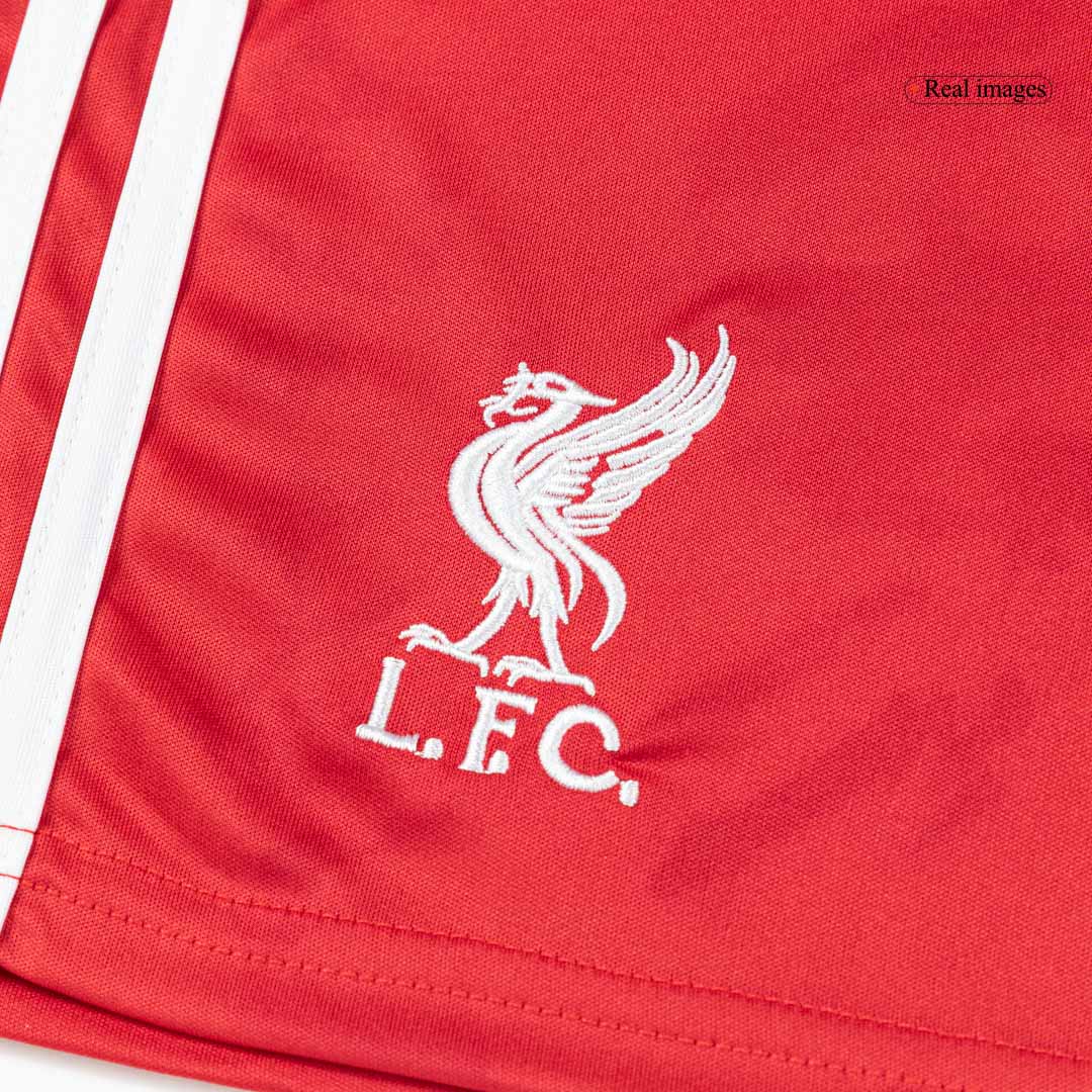 Kid's Liverpool Home Kit - Jersey+Shorts 2025/26