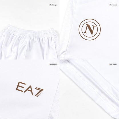 Napoli Kid's Away Kit - Jersey+Shorts 2025/26