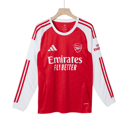 Arsenal Home Long Sleeve Soccer Jersey 2025/26