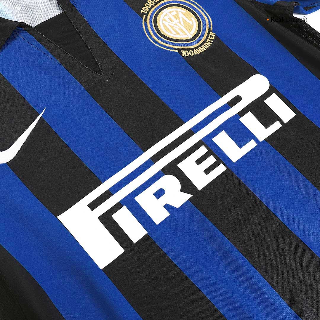 Inter Milan 2007/08 Home Retro Football Jersey