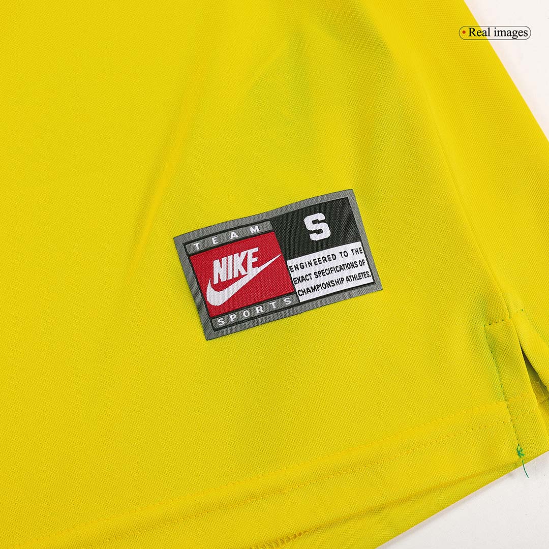 RONALDO #9 Retro 1998 Brazil Home Football Jersey - World Cup