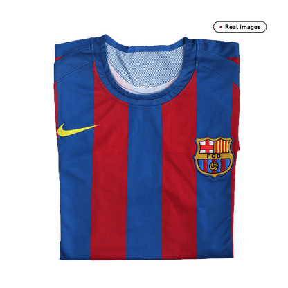 Barcelona MESSI #30 2005/06 Retro Home Soccer Jersey - UCL Final