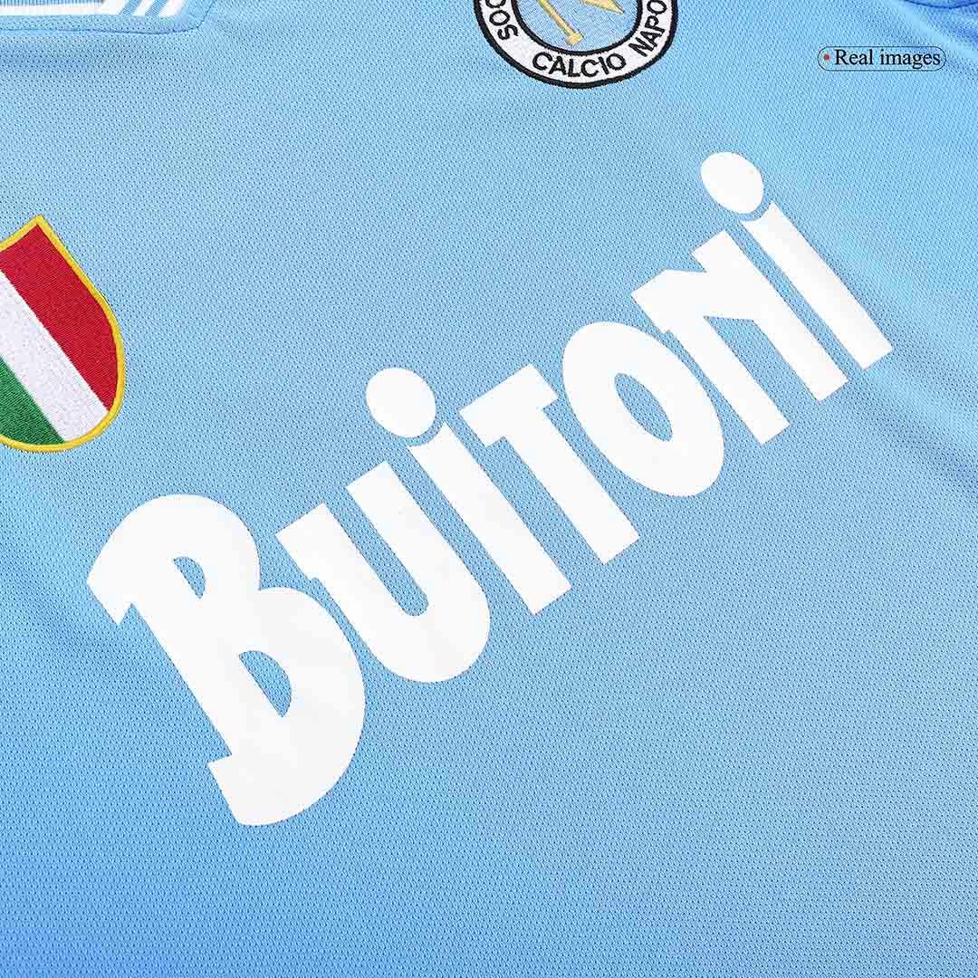 Napoli 1986/87 Home Retro Football Jersey