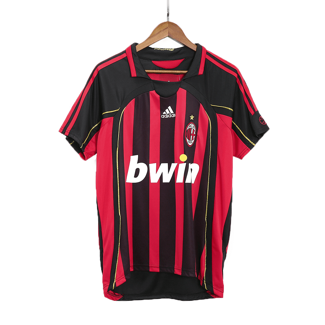 AC Milan 2006/07 Home Retro Soccer Jersey