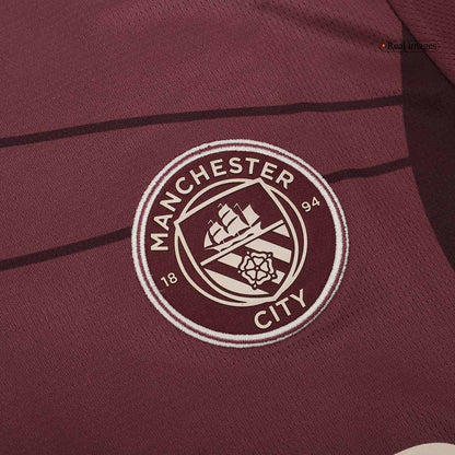 HAALAND #9 Manchester City Third Away Soccer Jersey 2024/25 - UCL