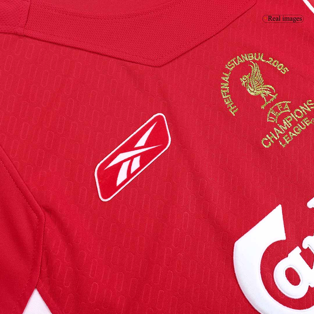 Liverpool 2005 Home Retro Football Jersey - UCL Final