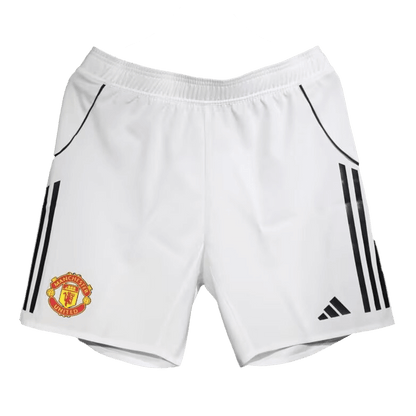 Manchester United Home Player Version Soccer Shorts 2025/26