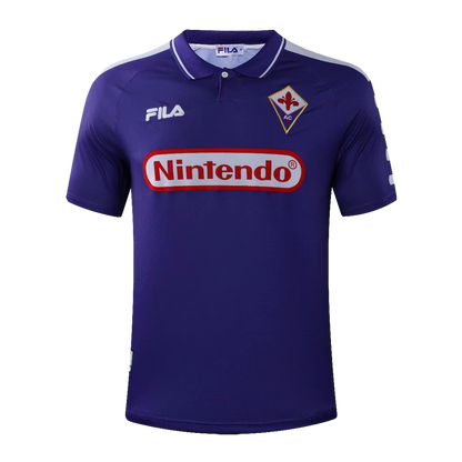 Fiorentina 1998/99 Home Retro Soccer Jersey