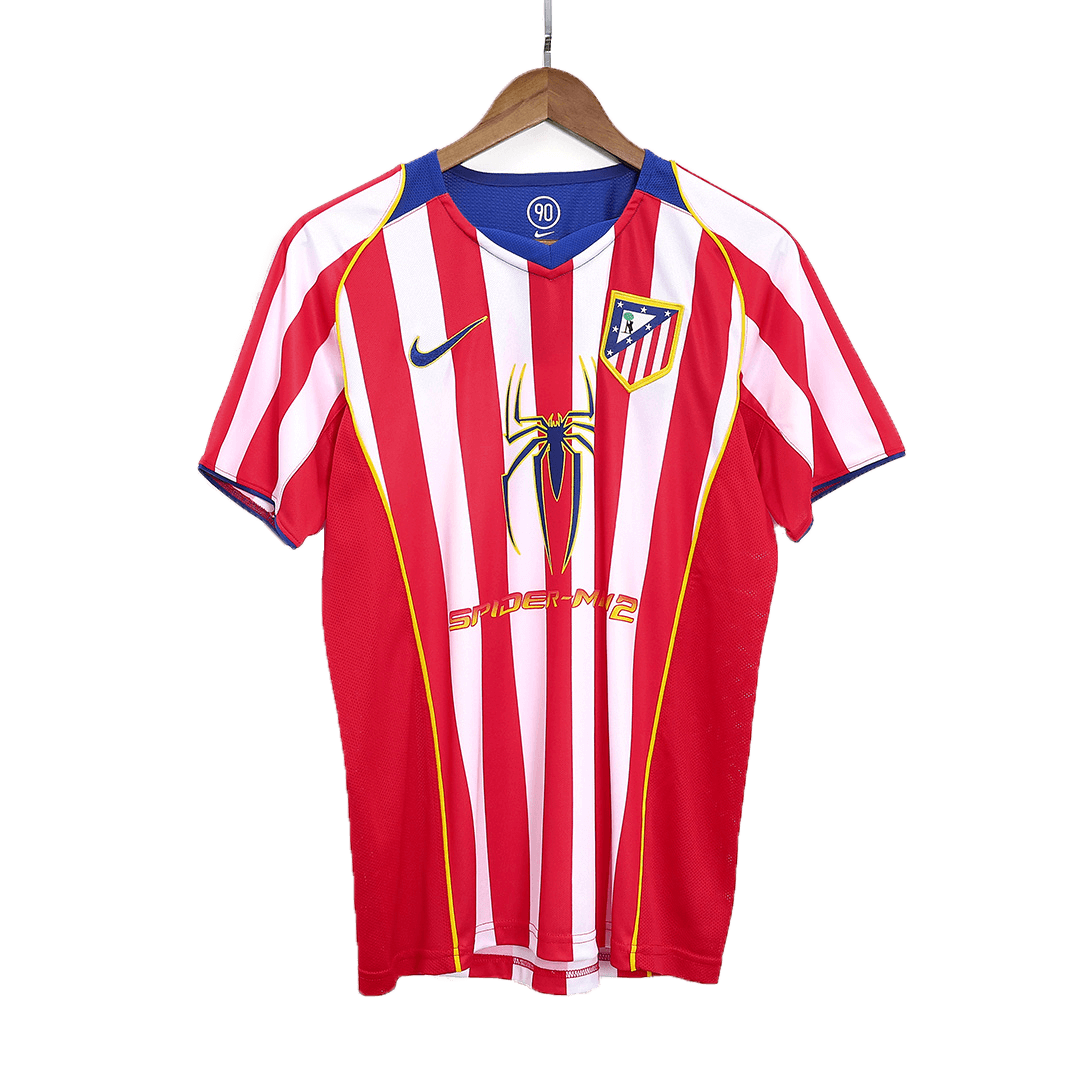 Atletico Madrid 2004/05 Home Retro Football Jersey