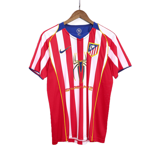 Atletico Madrid 2004/05 Home Retro Football Jersey