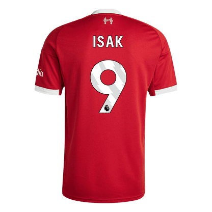 ISAK #9 Liverpool Home Soccer Jersey 2025/26