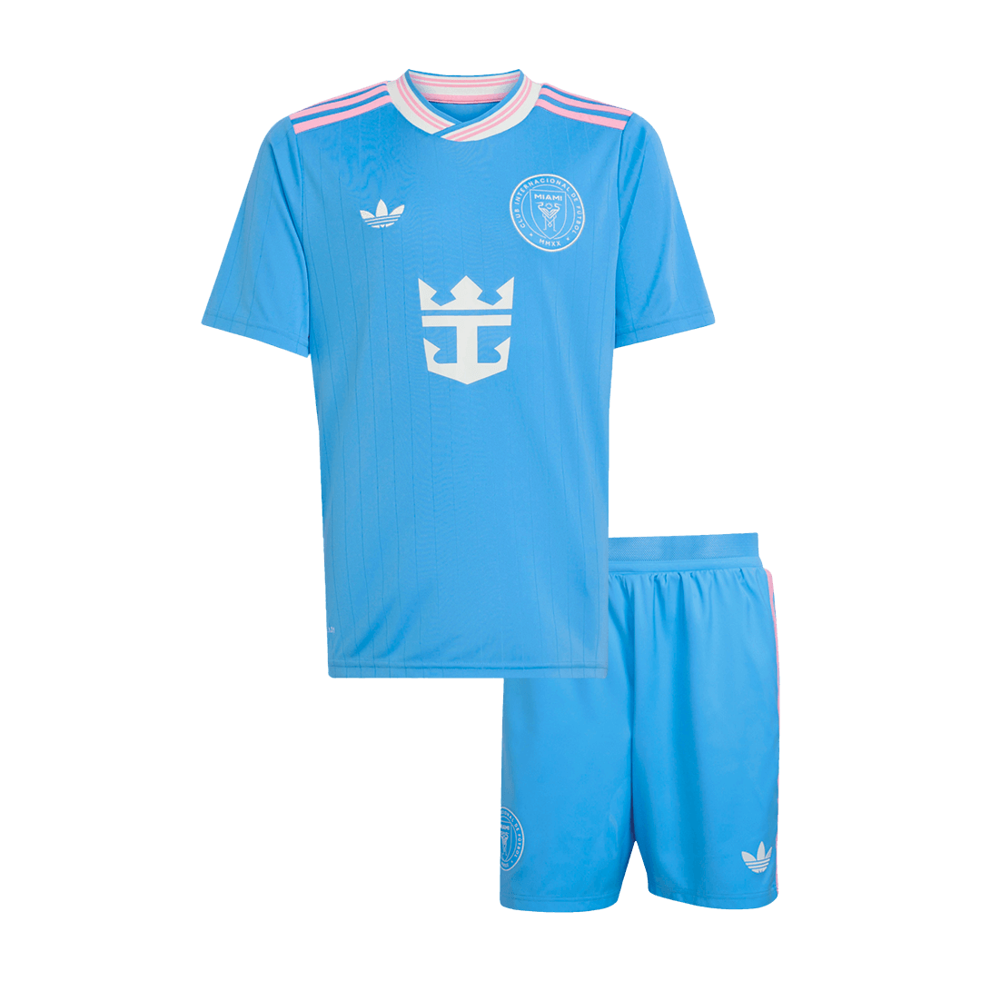 Inter Miami CF Kid's Third Away Jersey Kit - Jersey+Shorts 2025