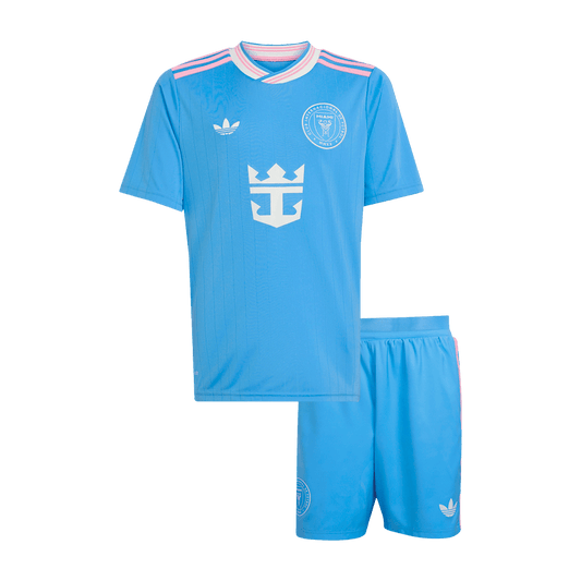 Inter Miami CF Kid's Third Away Jersey Kit - Jersey+Shorts 2025