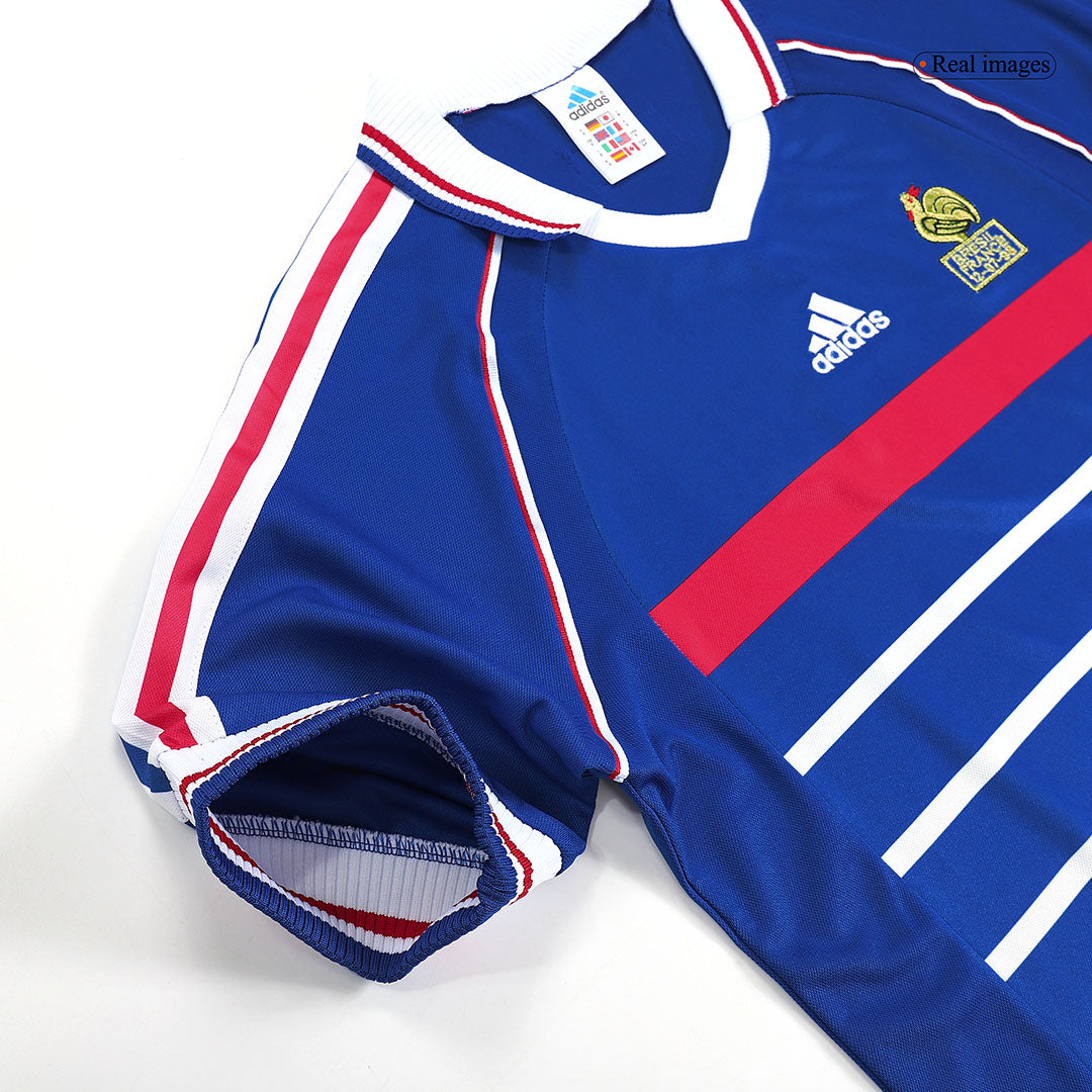 France 1998 Home Retro Football Jersey