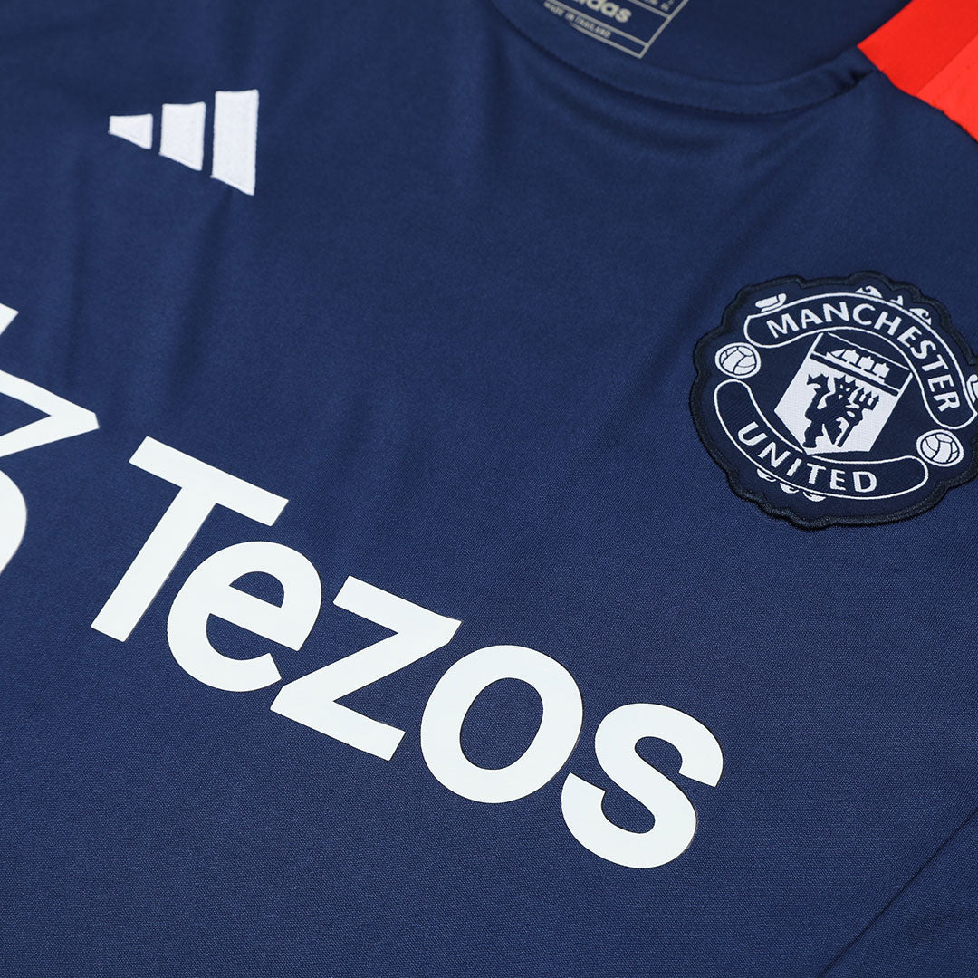 Manchester United Pre-Match Soccer Jersey Kit (Jersey+Shorts) 2024/25
