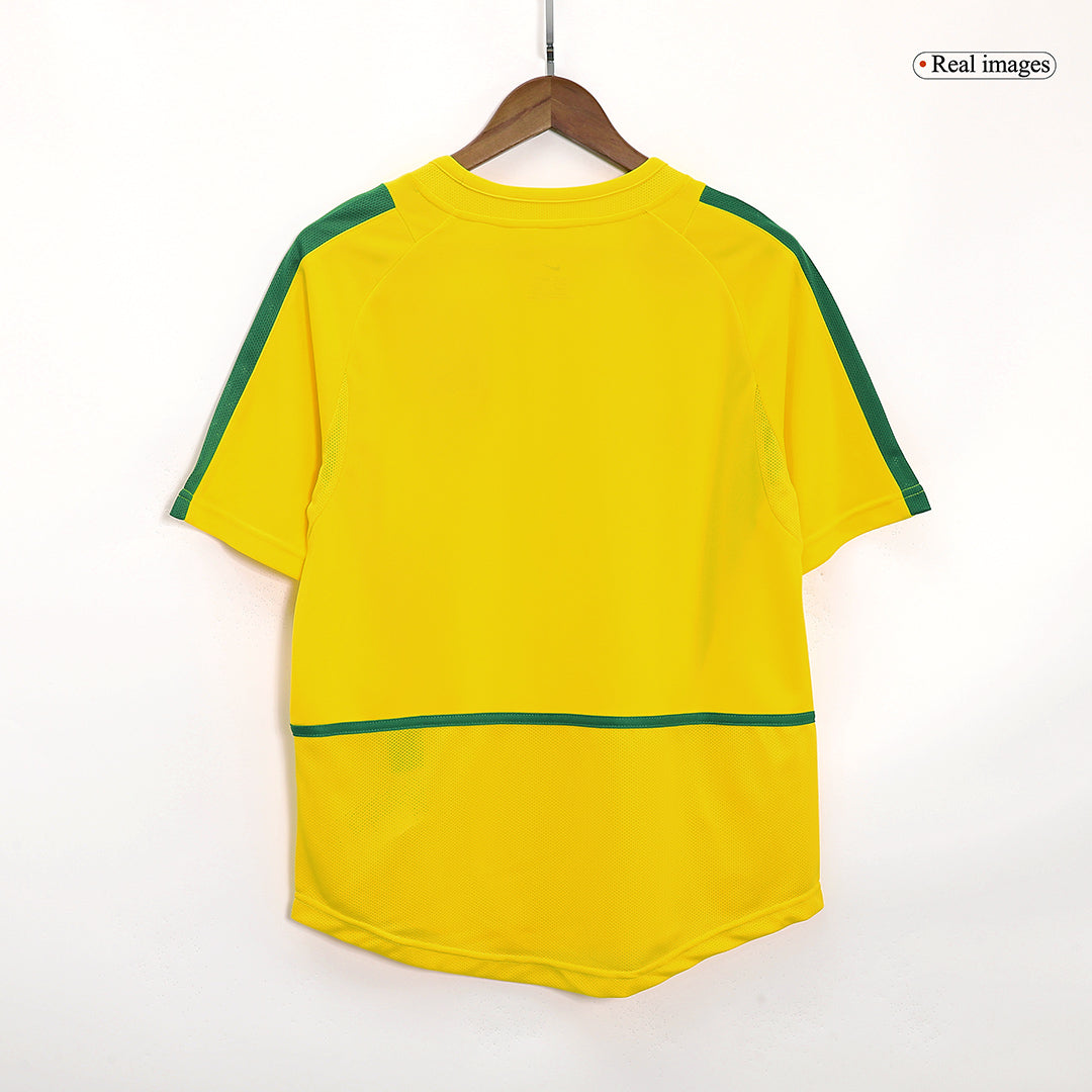 Brazil 2002/03 Home Retro Football Jersey