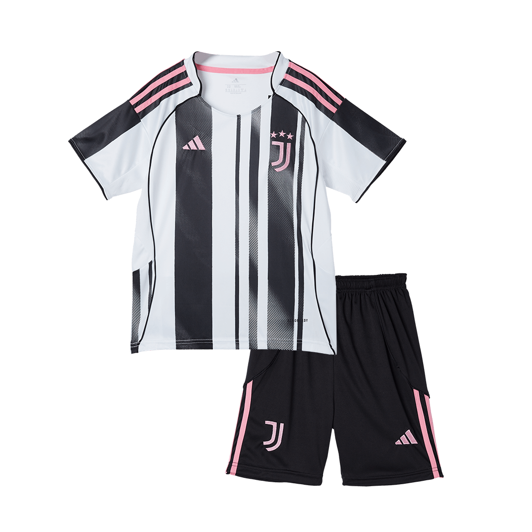 Juventus Kid's Home Kit - Jersey+Shorts 2025-26