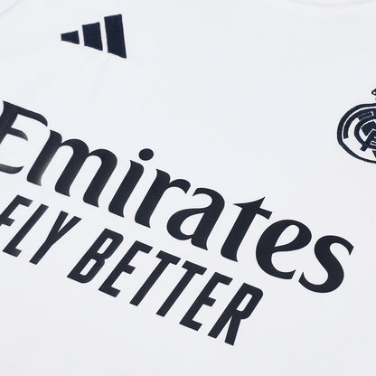 Real Madrid Pre-Match Soccer Jersey Vest Kit (Jersey+Shorts) 2024/25