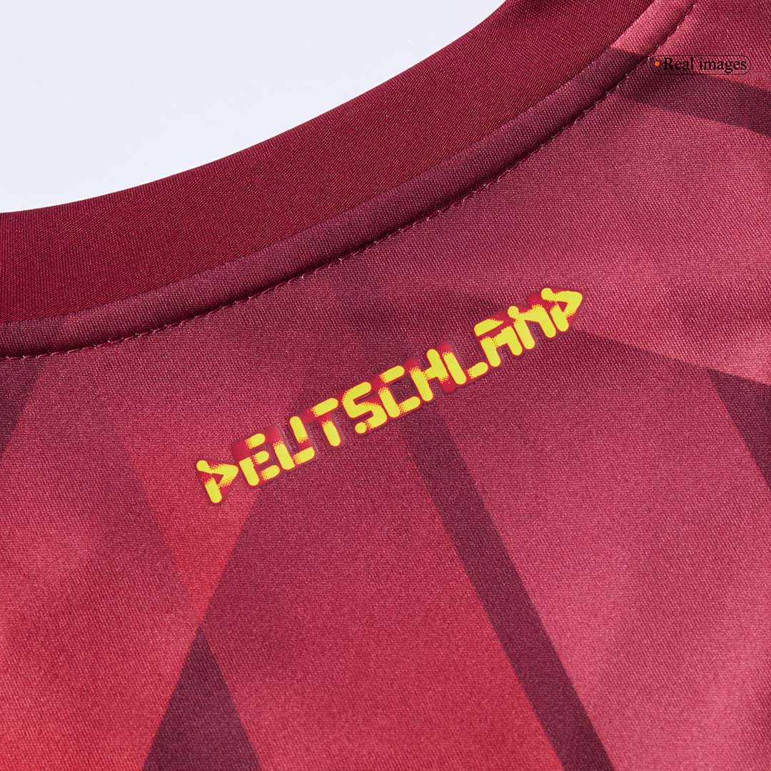 Germany Men's Away Football Jersey 2025 Red - Women's Euro