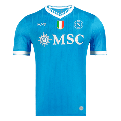 Napoli Home Player Version Soccer Jersey 2025/26