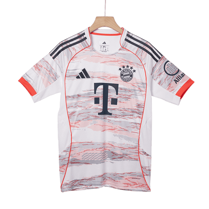 Bayern Munich Away Soccer Jersey Kit (Jersey+Shorts) 2025/26 White