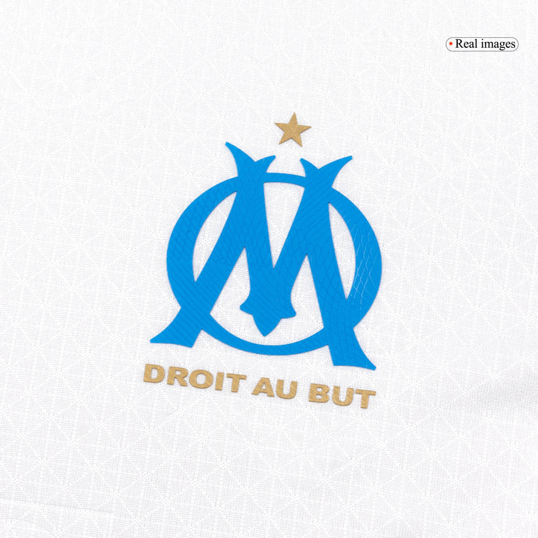 Marseille Home Player Version Soccer Jersey 2025/26