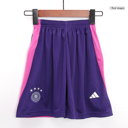 Germany Kid's Away Football Jersey Kit (Jersey+Shorts) Euro 2024