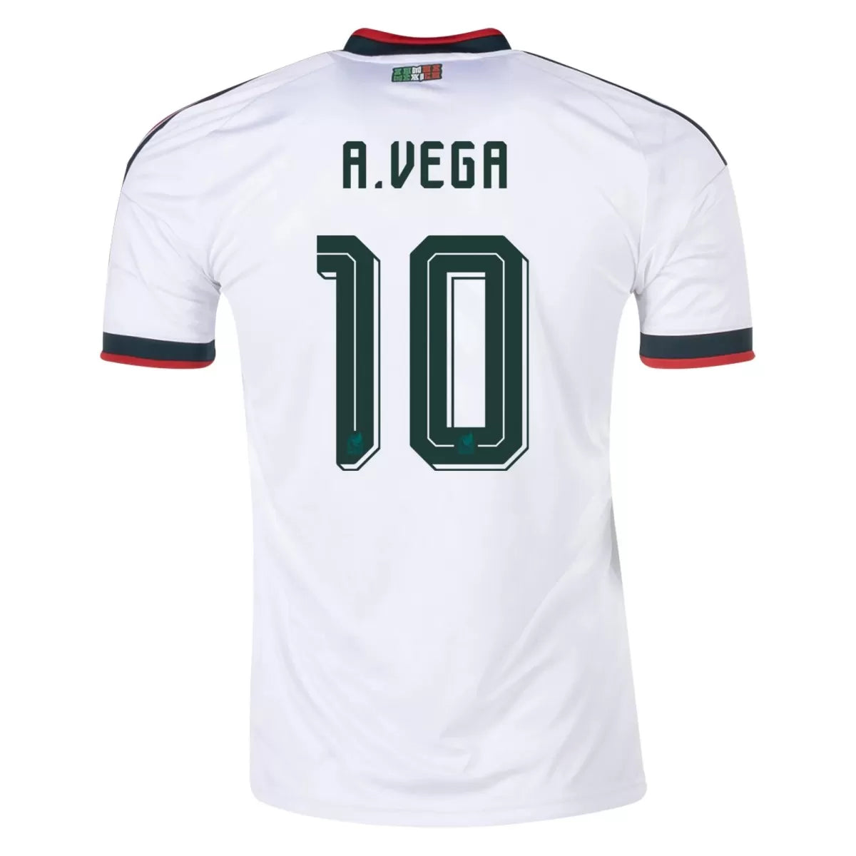 Maillot de football extérieur Mexique A.VEGA #10 Coupe du Monde 2026