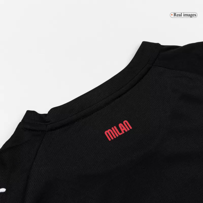 AC Milan Home Long Sleeve Soccer Jersey 2025/26