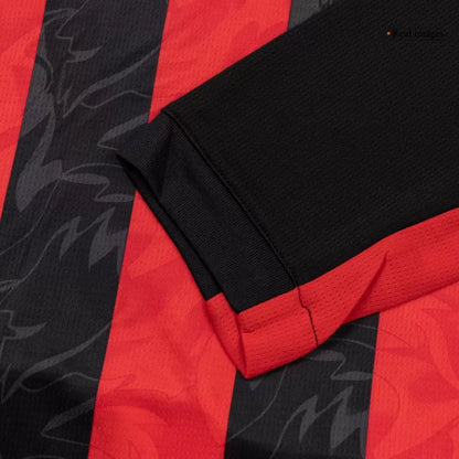 AC Milan Home Long Sleeve Soccer Jersey 2025/26