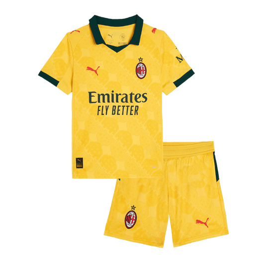 AC Milan Kid's Third Away Kit 2025/26 - Jersey+shorts