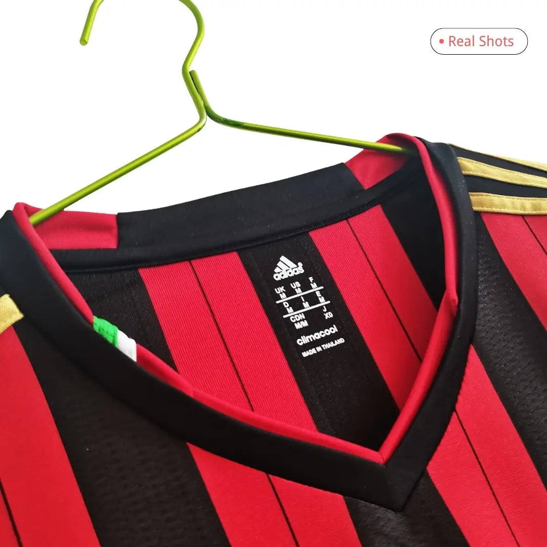 Maillot domicile manches longues manches longues AC Milan 2013/14 rétro KAKA n°22 Ligue des champions