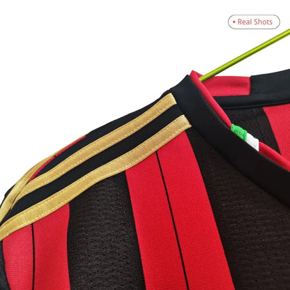 Maillot domicile manches longues manches longues AC Milan 2013/14 rétro KAKA n°22 Ligue des champions