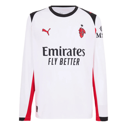 AC Milan Away Long Sleeve Soccer Jersey 2025/26