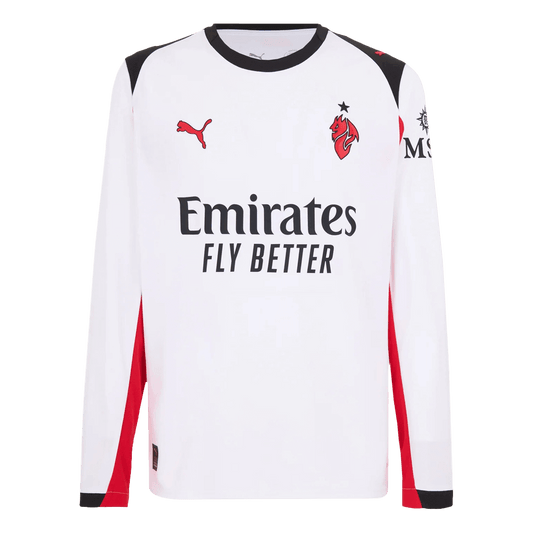 AC Milan Away Long Sleeve Soccer Jersey 2025/26